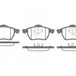 P290320 WOKING комплект тормозных колодок