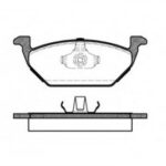 P733300 WOKING комплект тормозных колодок