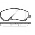 P904302 WOKING комплект тормозных колодок