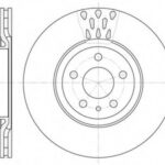 D631610 WOKING тормозной диск