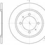 D644700 WOKING тормозной диск