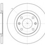 D653600 WOKING тормозной диск