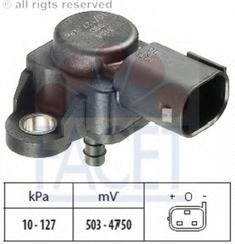 103106 FACET датчик давления воздуха