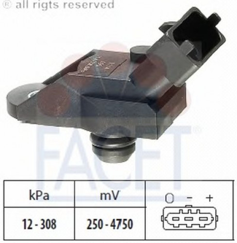 103114 FACET датчик давления воздуха
