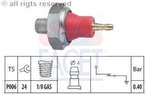 70015 FACET выключатель с гидропроводом