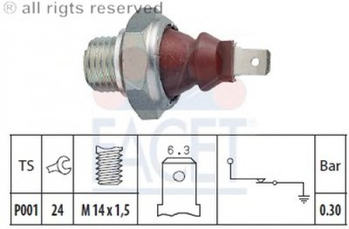 70023 FACET выключатель с гидропроводом