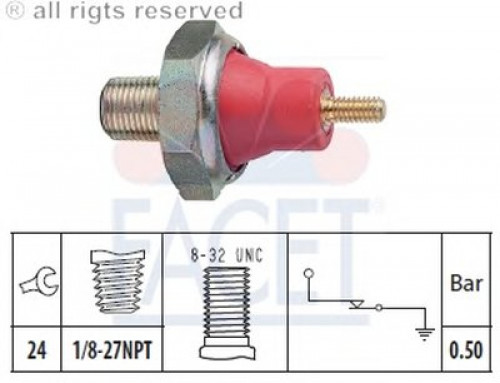 70031 FACET выключатель с гидропроводом