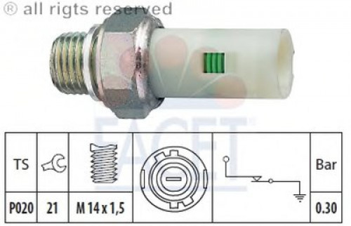 70076 FACET выключатель с гидропроводом