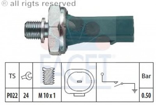 70139 FACET выключатель с гидропроводом