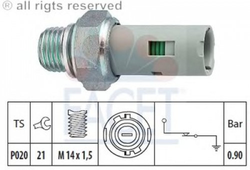 70153 FACET выключатель с гидропроводом