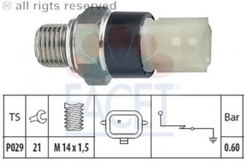 70178 FACET выключатель с гидропроводом