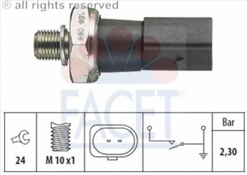70190 FACET выключатель с гидропроводом