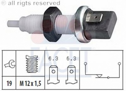 71000 FACET выключатель фонаря сигнала торможения