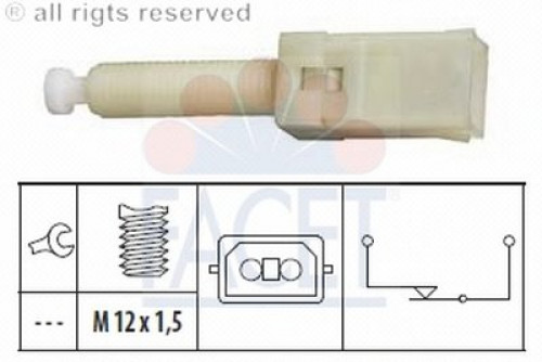 71087 FACET выключатель фонаря сигнала торможения