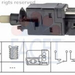71088 FACET выключатель фонаря сигнала торможения