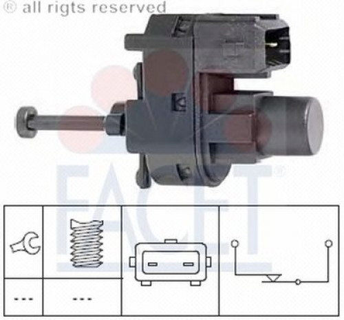 71111 FACET выключатель фонаря сигнала торможения