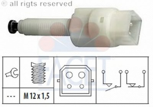71126 FACET выключатель фонаря сигнала торможения