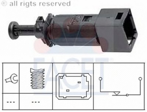 71148 FACET выключатель фонаря сигнала торможения