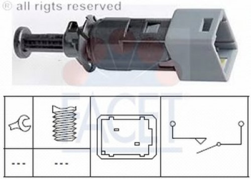 71150 FACET выключатель фонаря сигнала торможения; выключатель