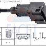 71151 FACET выключатель фонаря сигнала торможения