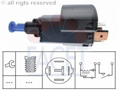 71181 FACET выключатель фонаря сигнала торможения 71181 FACET выключатель фонаря сигнала торможения