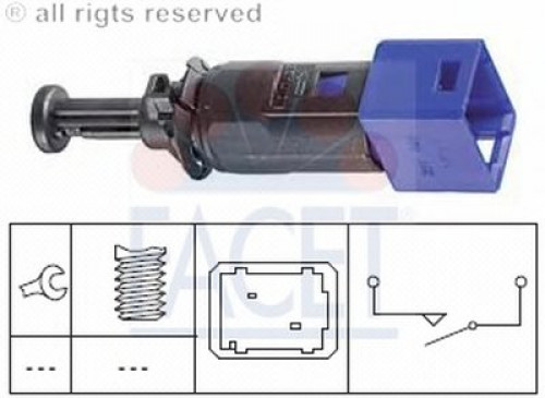 71195 FACET выключатель фонаря сигнала торможения; выключатель