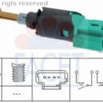 71213 FACET выключатель фонаря сигнала торможения