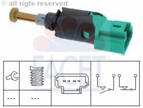 71213 FACET выключатель фонаря сигнала торможения