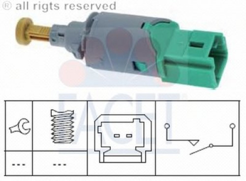 71223 FACET выключатель фонаря сигнала торможения; выключатель