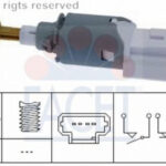 71225 FACET выключатель фонаря сигнала торможения