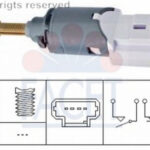 71227 FACET выключатель фонаря сигнала торможения; выключатель