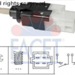 71252 FACET выключатель фонаря сигнала торможения