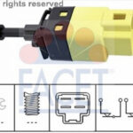 71264 FACET выключатель фонаря сигнала торможения