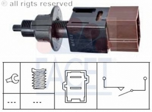 71265 FACET выключатель фонаря сигнала торможения; выключатель 71265 FACET выключатель фонаря сигнала торможения; выключатель