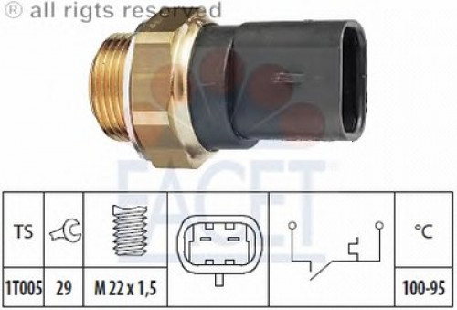 75117 FACET термовыключатель