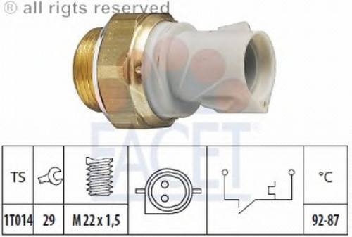 75129 FACET термовыключатель