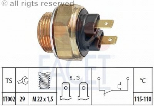 75135 FACET термовыключатель