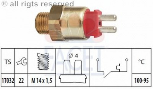 75169 FACET термовыключатель