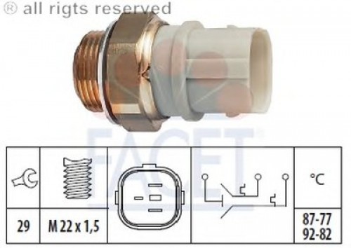 75651 FACET термовыключатель 75651 FACET термовыключатель