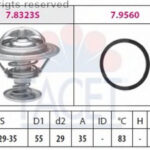 78323 FACET термостат