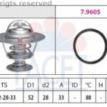 78412 FACET термостат