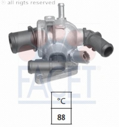78673 FACET термостат
