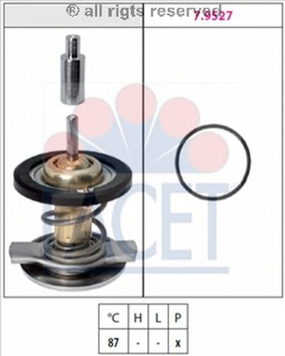 78807 FACET термостат