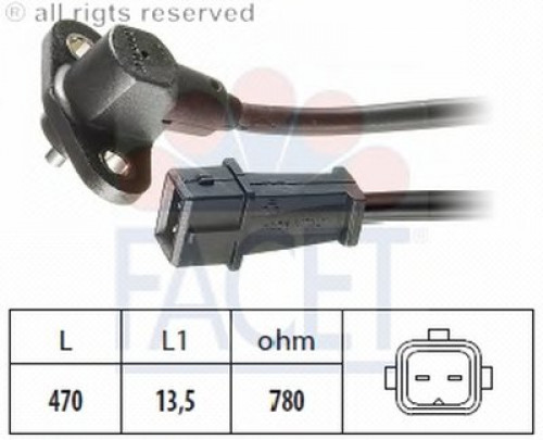 90003 FACET датчик импульсов; датчик импульсов