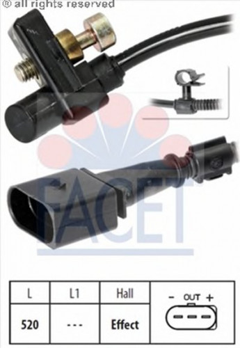 90446 FACET датчик импульсов; датчик импульсов