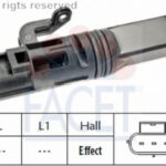 90481 FACET датчик частоты вращения