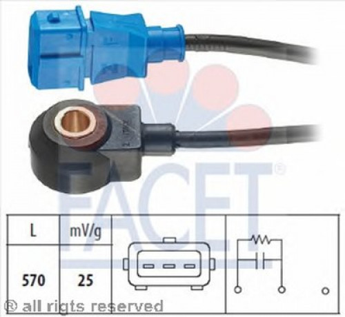 93054 FACET датчик детонации