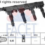 96300 FACET катушка зажигания