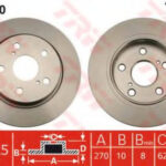 DF4830 TRW тормозной диск