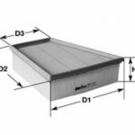 MA3086 CLEAN FILTERS воздушный фильтр